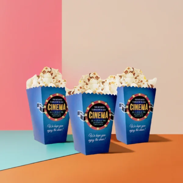 Cinema Popcorn Boxes - Image 3