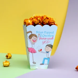 Engagement Popcorn Boxes