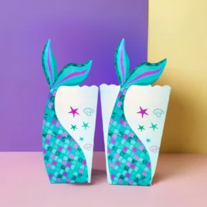 Mermaid Popcorn Boxes