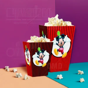 Micky Minnie Mouse Popcorn Boxes