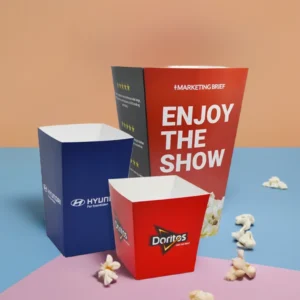 Paper Popcorn Boxes