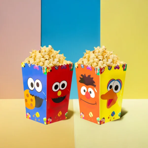 Sesame Street Popcorn Boxes