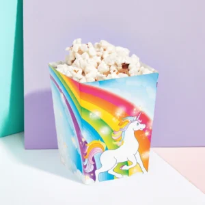 Unicorn Popcorn Boxes