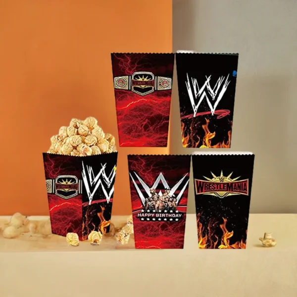 WWE Popcorn Boxes